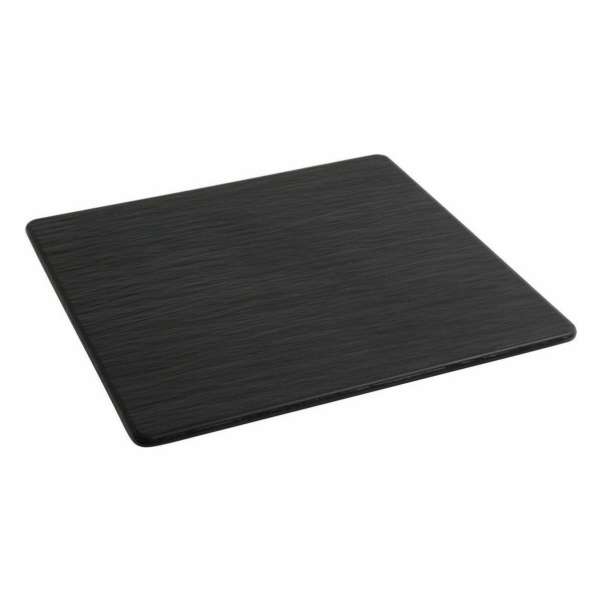 Platt skål Inde Africa Svart Melamin Fyrkantig 35 x 35 x 0,7 cm (6 antal) - 2