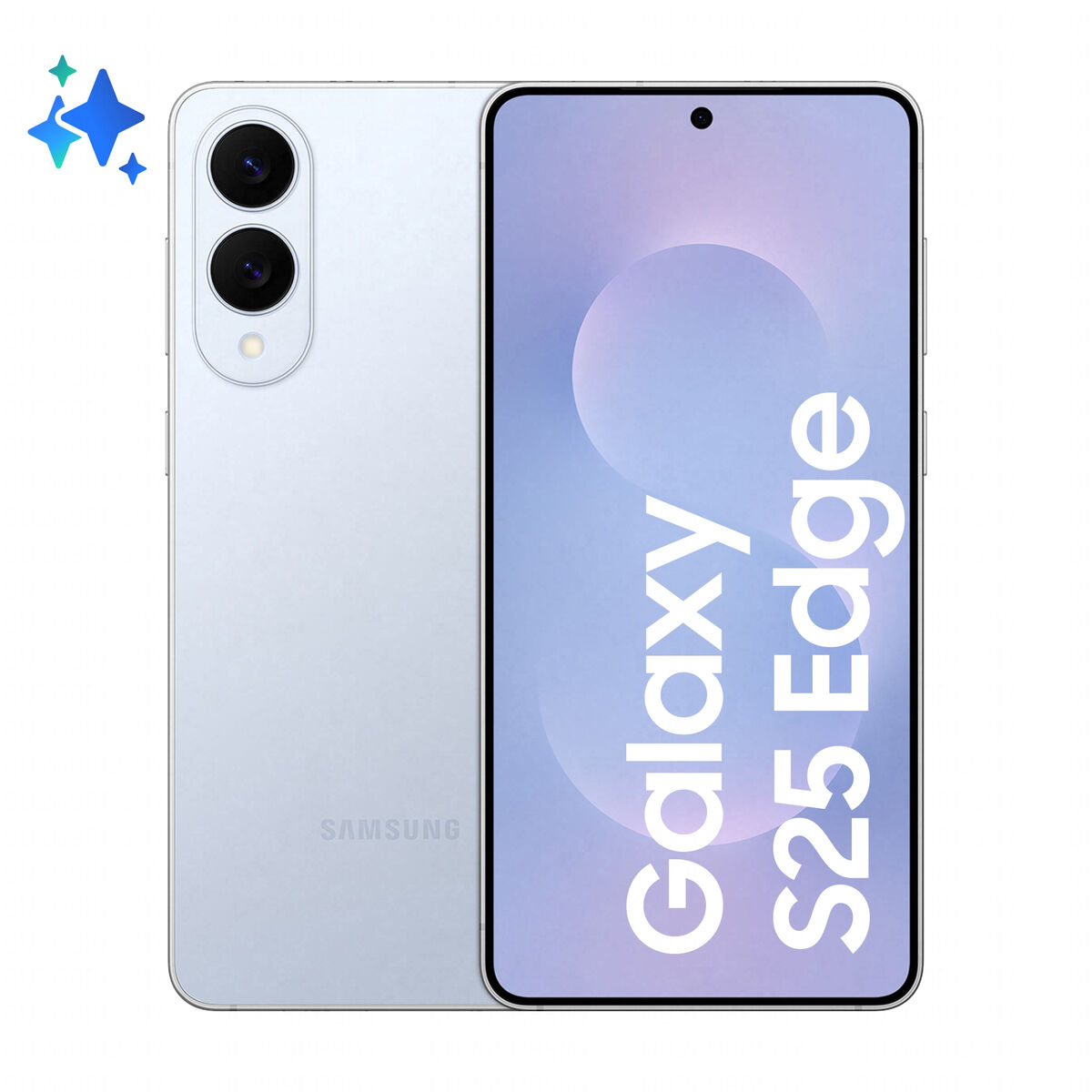 Smartphone Samsung GALAXY S25 EDGE 6,7" Qualcomm Snapdragon 8 Elite 12 GB RAM 512 GB Blå