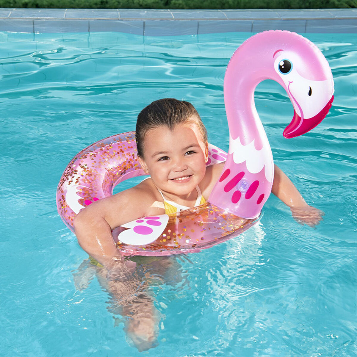 Bestway Uppblåsbar Floatdjur Blandade Färger 61x58,5/61x61 cm + 3 till 6 År Strand och Pool 36306 - 3