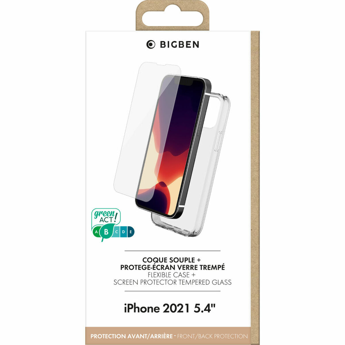Skärmskydd Big Ben Interactive PACKSILIVTIP1354     IPHONE 13 MINI Transparent Ohišje - 2