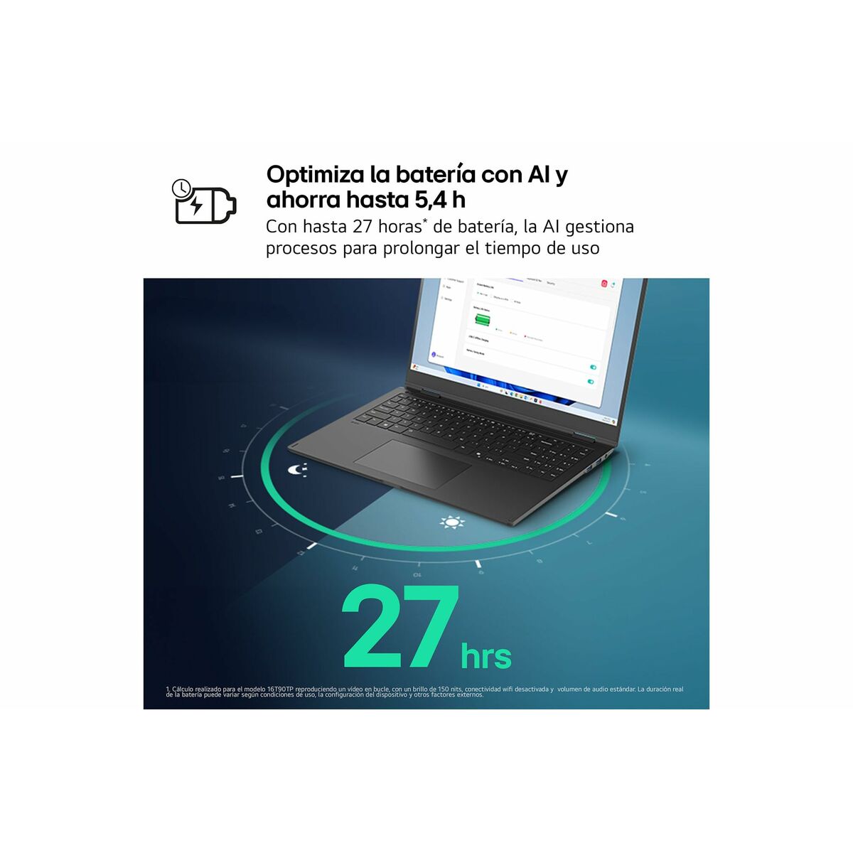 Bärbar dator LG 15Z80T-G.AU88B 15" 32 GB RAM 1 TB SSD - 3