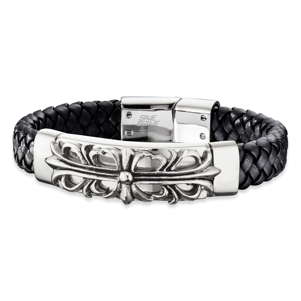 Herrarmband Save Brave SBB-PARIS-BK-19 19 cm - 2