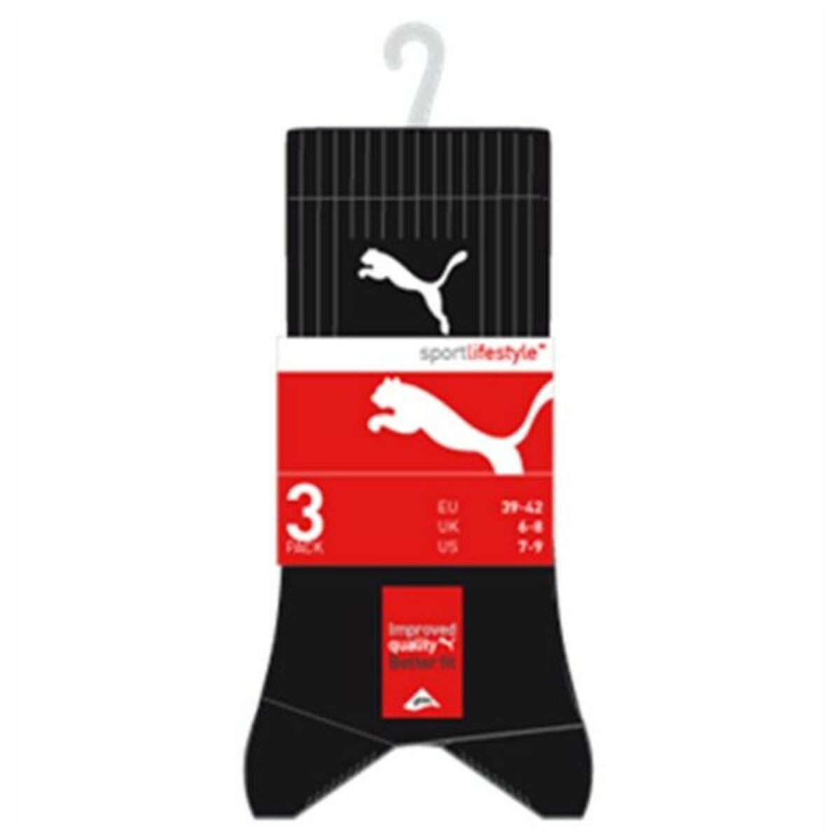 Sportstrumpor Puma 7312 Män 3 par 39-42 (3 pcs) - 3