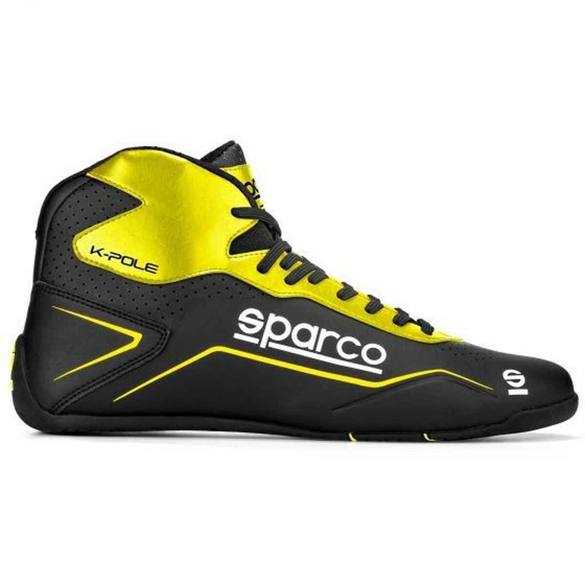 Racing-kängor Sparco K-POLE Svart/Gul 36