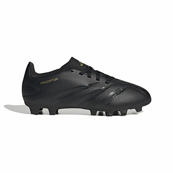 Fotbollsskor för barn Adidas Predator Club J Flexible Ground Svart