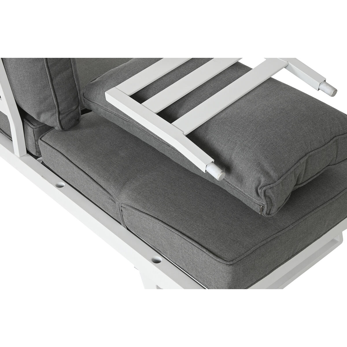 Trädgårdsmöbler Home ESPRIT Grå 130 x 68 x 65 cm 190 x 70 x 65 cm 198 x 68 x 65 cm - 2