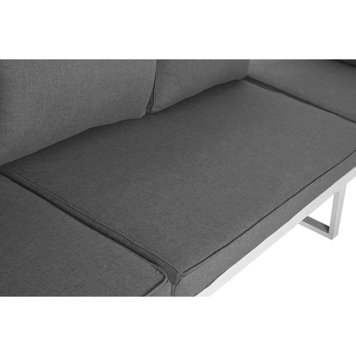 Trädgårdsmöbler Home ESPRIT Grå 130 x 68 x 65 cm 190 x 70 x 65 cm 198 x 68 x 65 cm - 9