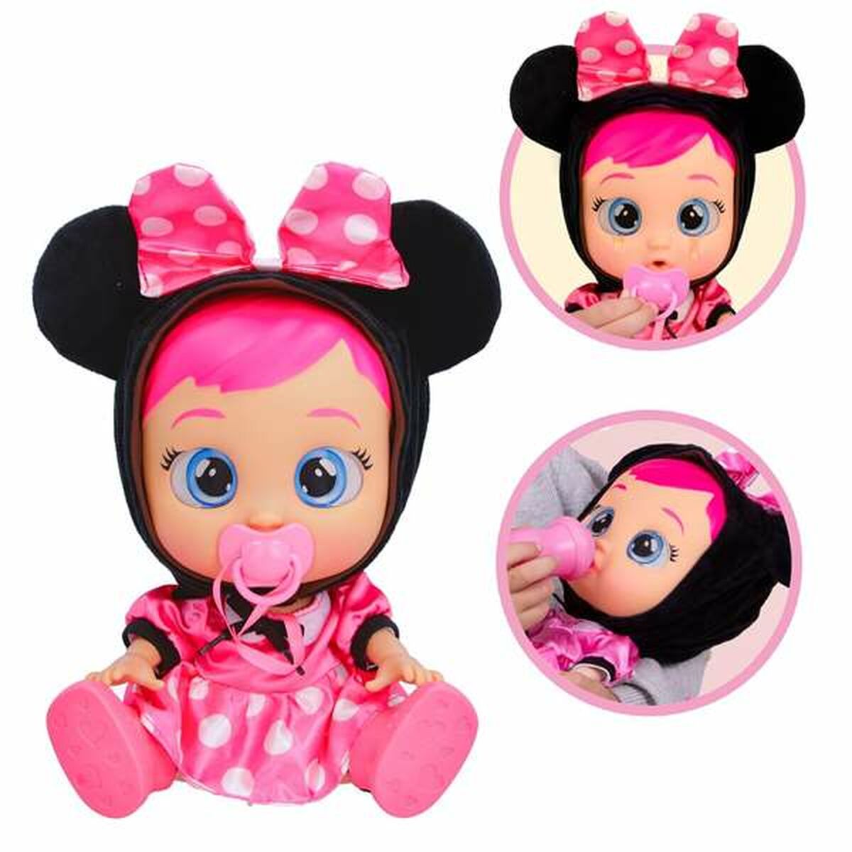 Bebisdocka IMC Toys Minnie 30 cm - 9