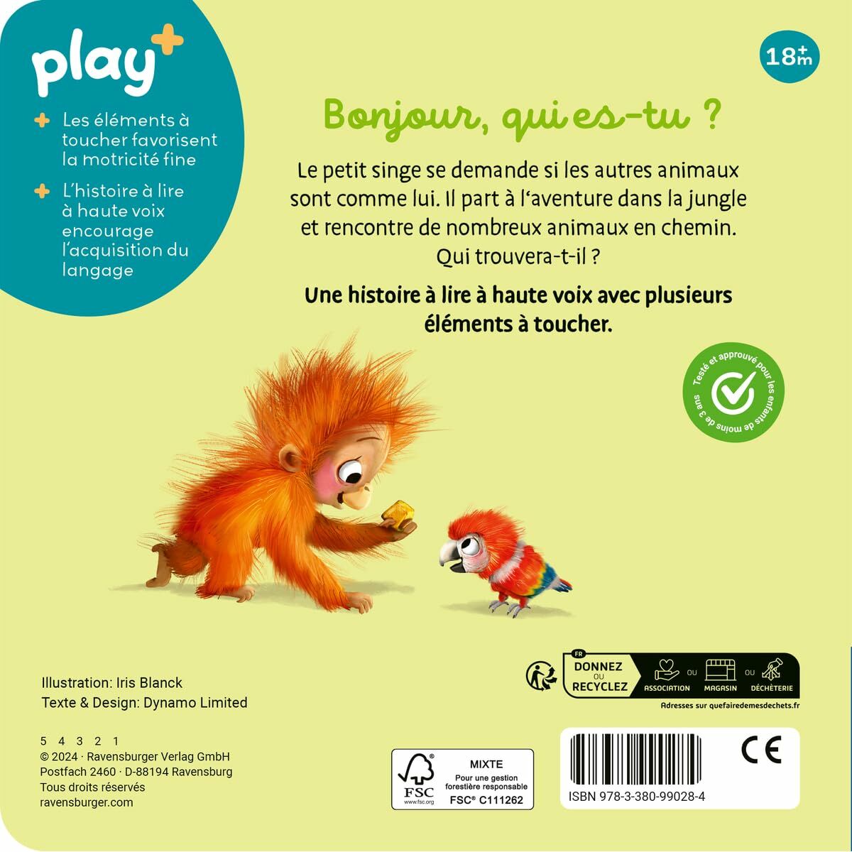 Min första musikbok Ravensburger Are you a monkey like me? - 2