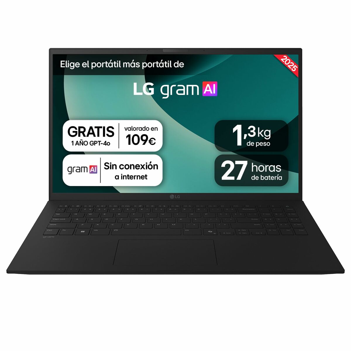 Bärbar dator LG 15ZD80T-G.AX55B 15" 16 GB RAM 512 GB SSD - 2