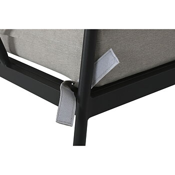 Set med bord, bänk och 2 stolar Home ESPRIT Stål 121 x 70 x 75 cm