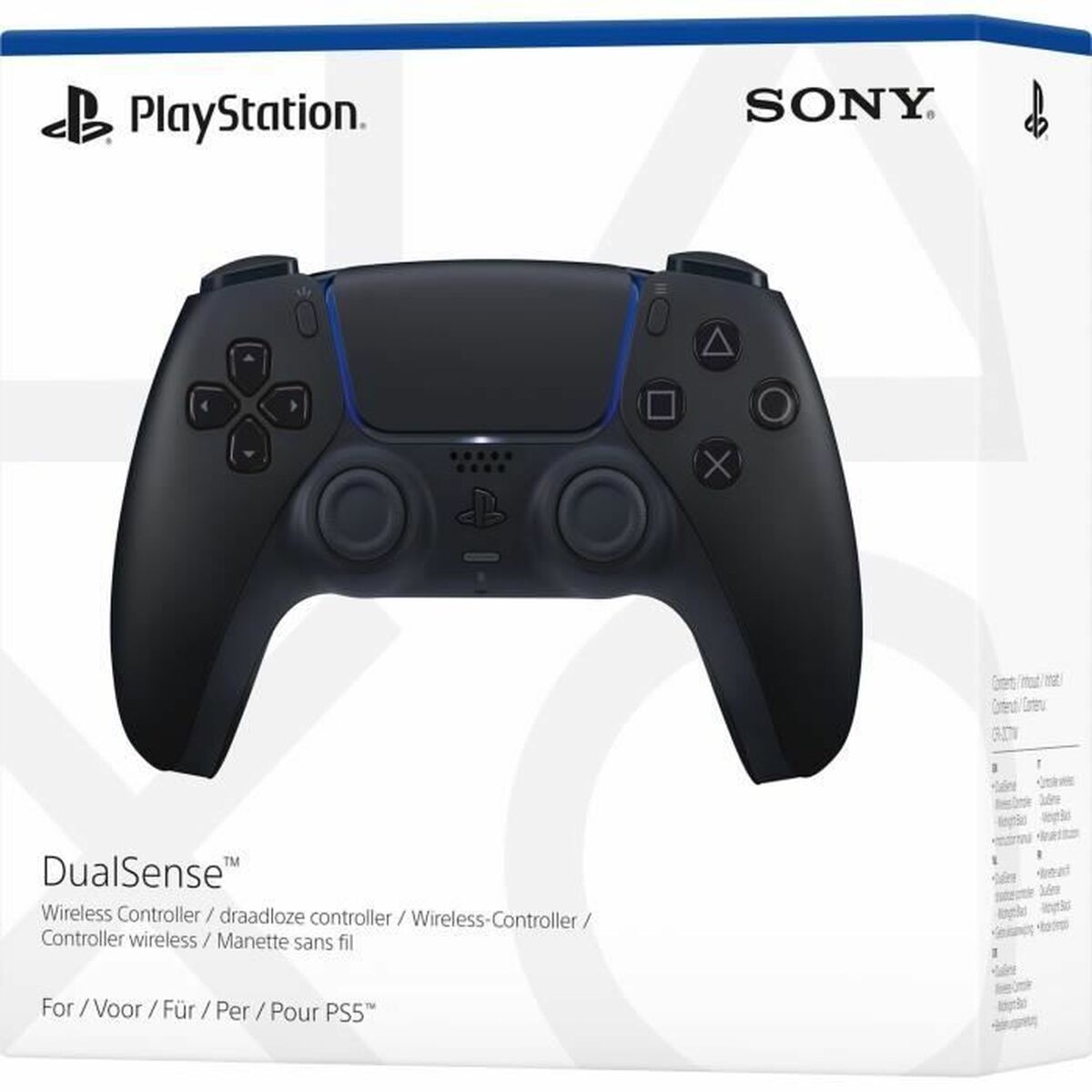 Spelkontroll PS5 Sony DS V2 BLACK Svart Bluetooth 5.1 - 5