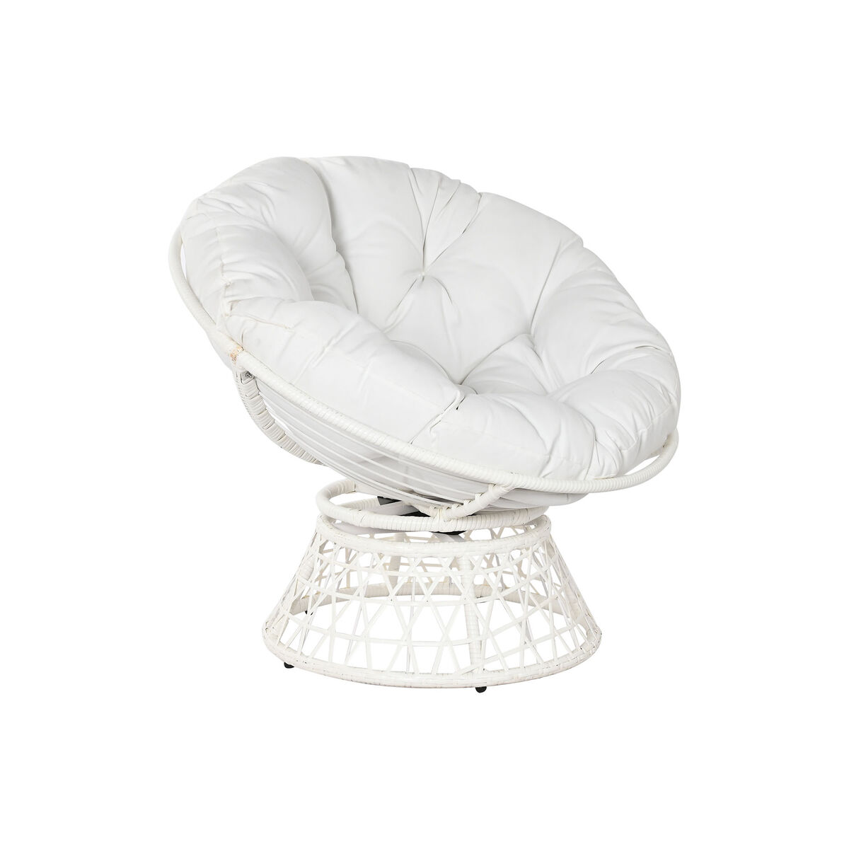 Trädgårdssoffa Home ESPRIT Beige Metall syntetisk rattan 95 x 86,5 x 90 cm