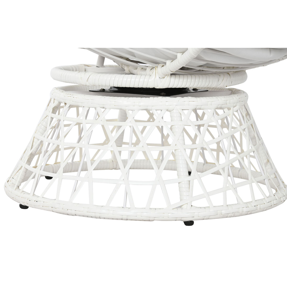 Trädgårdssoffa Home ESPRIT Beige Metall syntetisk rattan 95 x 86,5 x 90 cm - 6