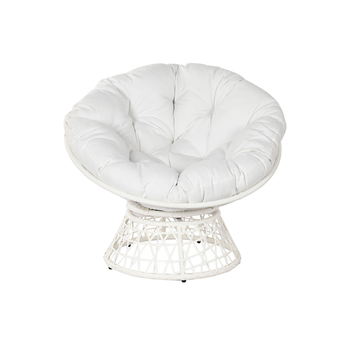 Trädgårdssoffa Home ESPRIT Beige Metall syntetisk rattan 95 x 86,5 x 90 cm - 2