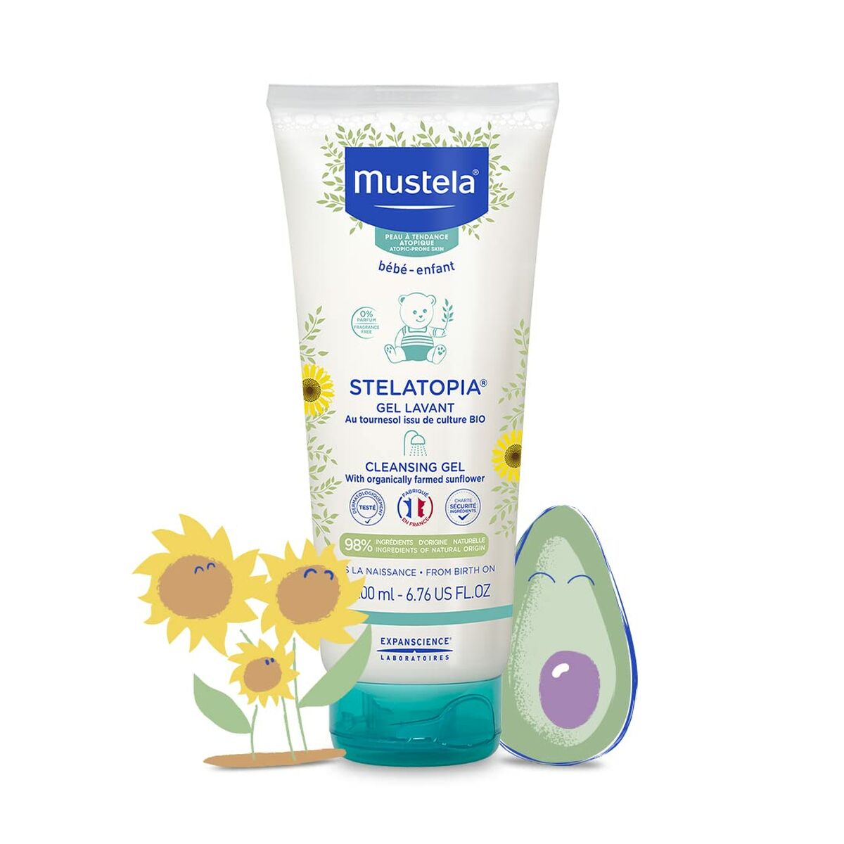 Duschgel Stelatopia Mustela LE3637 200 ml - 2