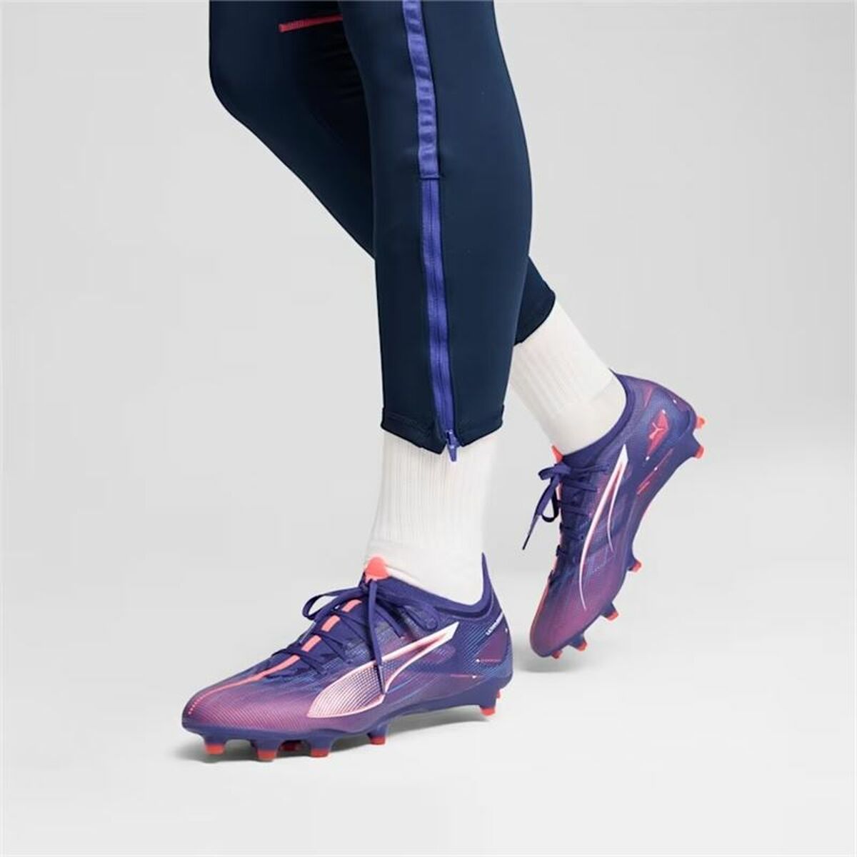Fotbollsskor för vuxna Puma Ultra 5 Match Fg/Ag Purpur - 7