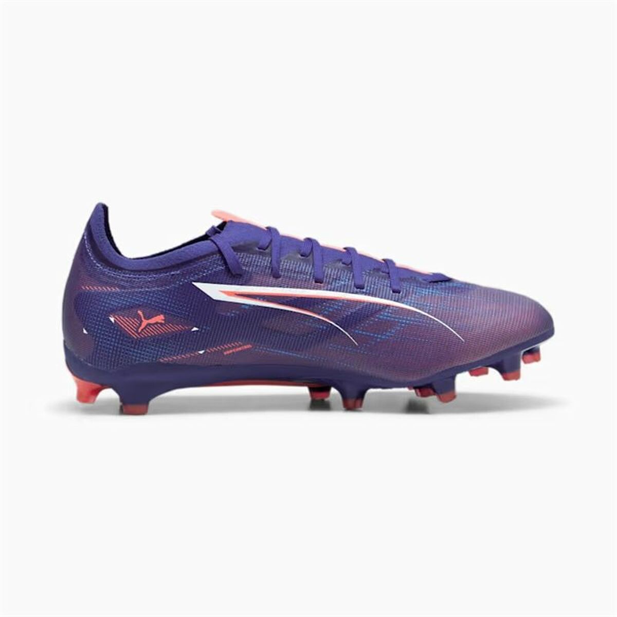Fotbollsskor för vuxna Puma Ultra 5 Match Fg/Ag Purpur - 2