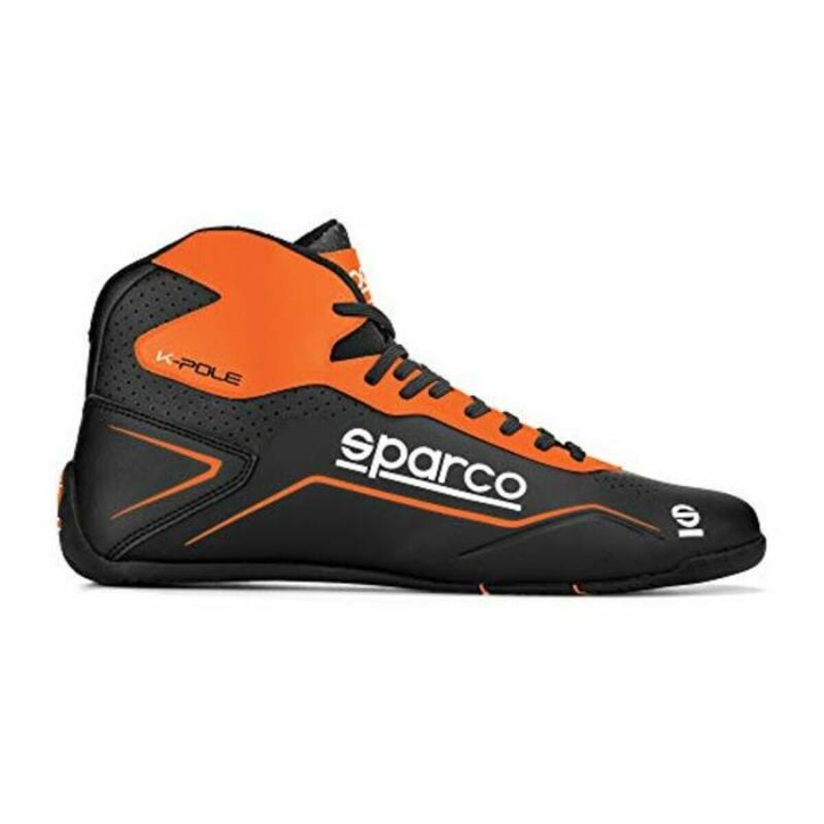 Racing-kängor Sparco K-POLE Orange/Svart Storlek 42 Svart