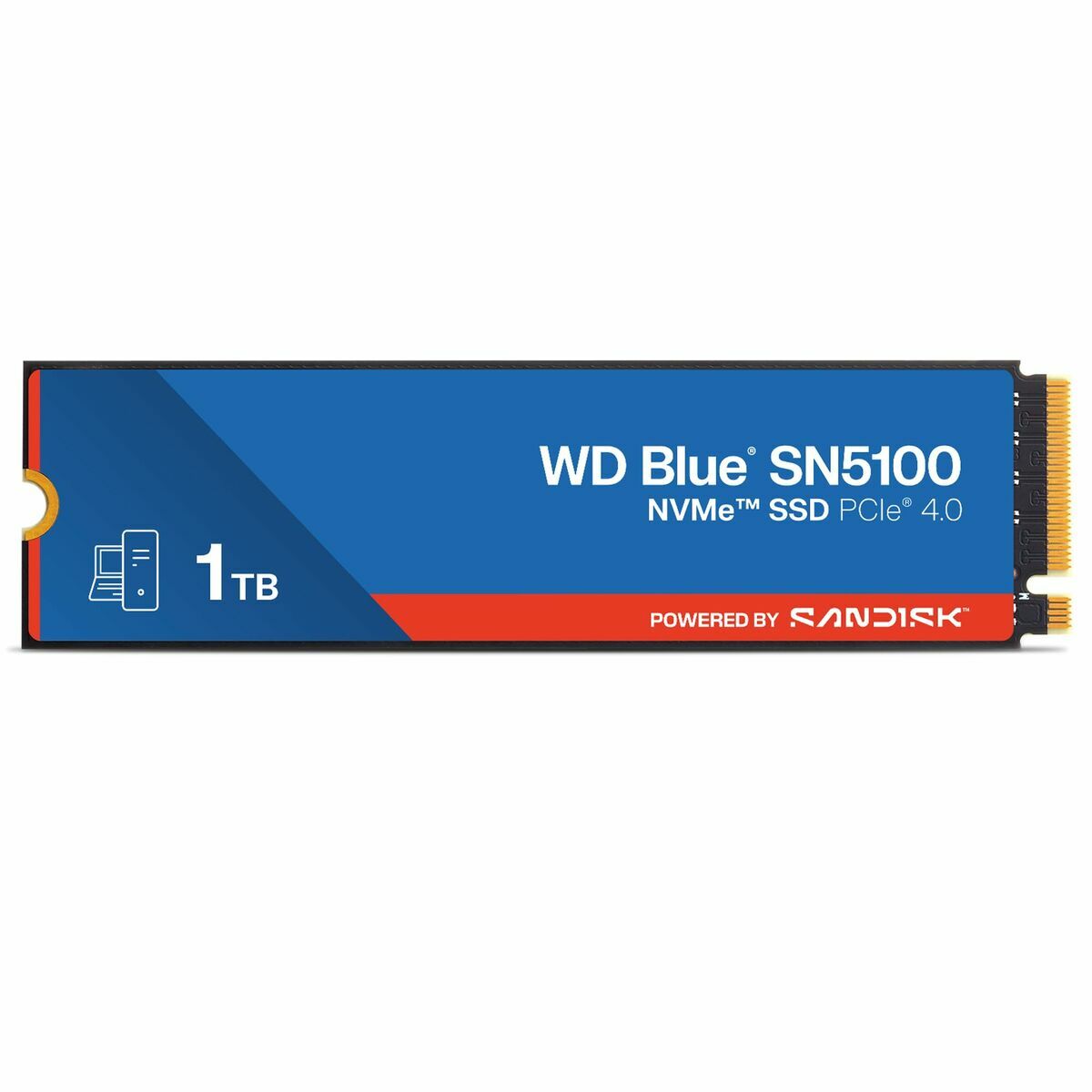 Hårddisk Western Digital WDS100T5B0E 1 TB SSD - 3