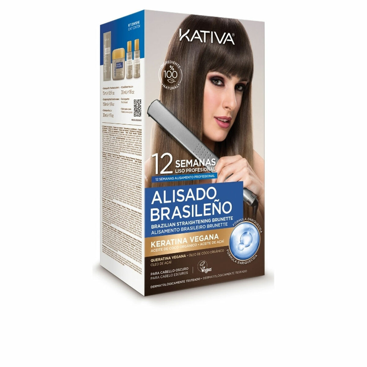 Hårstylingset Kativa KATIVA PROFESIONAL 6 Delar