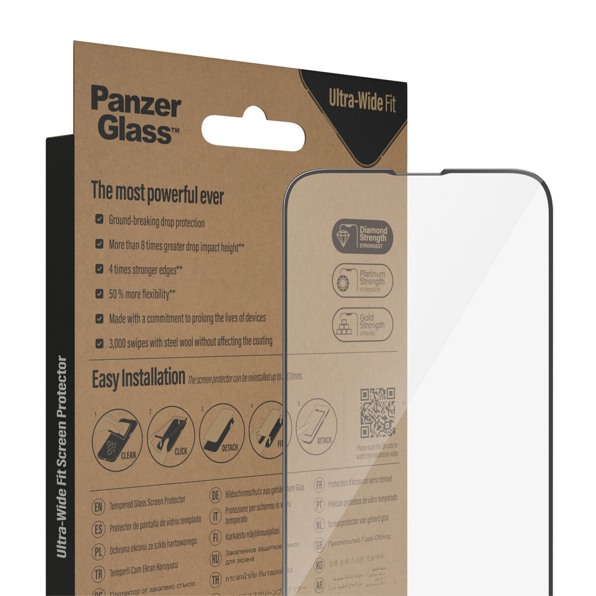 Skärmskydd för Mobiltelefon Panzer Glass 2783 Apple iPhone 13 Pro iPhone 13 iPhone 14 - 5