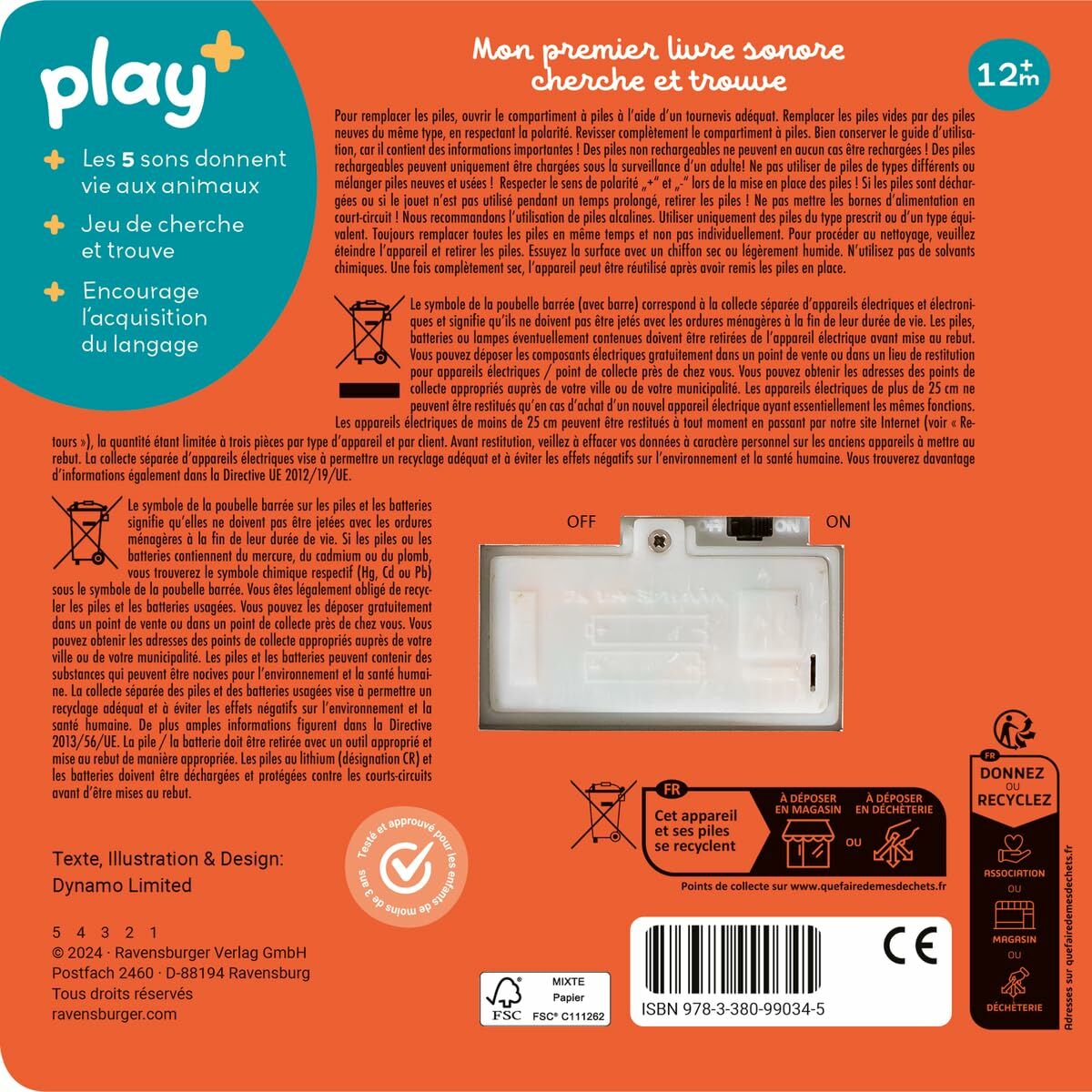 Min första musikbok Ravensburger 13099034 - 2