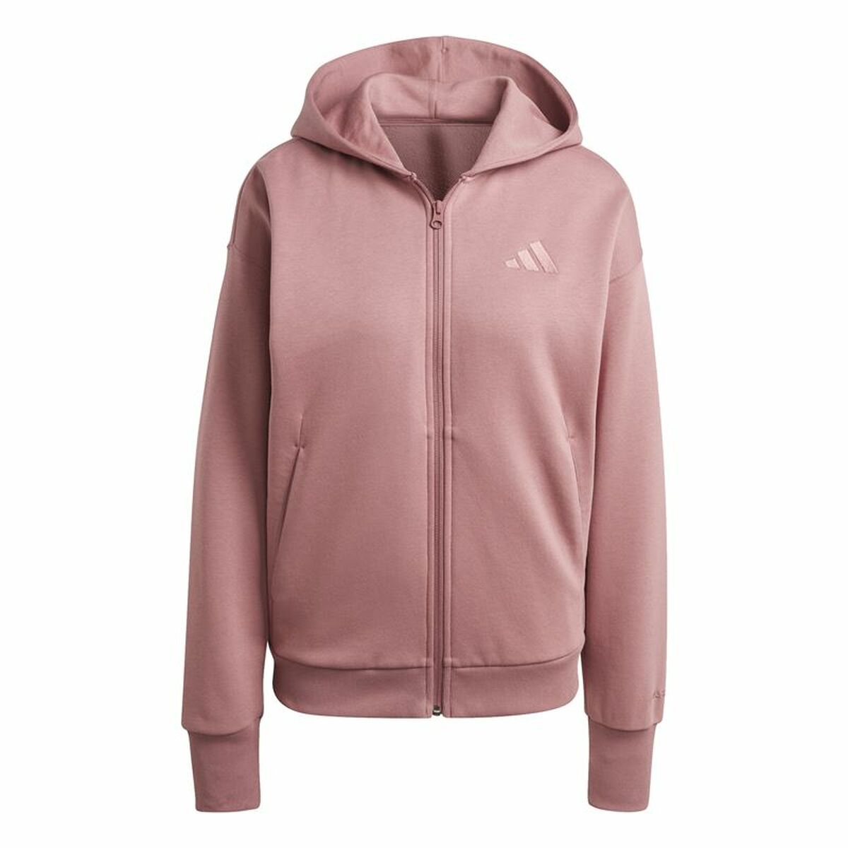 Tröja med huva Dam Adidas All Szn Fleece Full-Zip Hoodie
