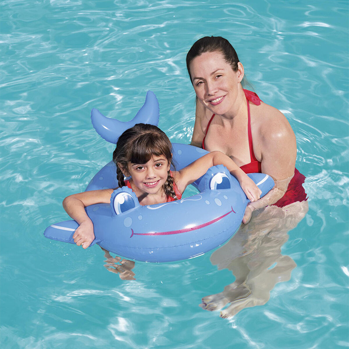Bestway Uppblåsbar Djurflytare Olika Färger 84x71 cm +3 till 6 År Strand och Pool 36128 - 5