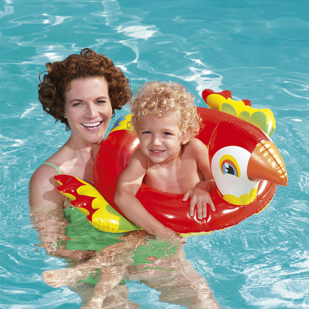 Bestway Uppblåsbar Djurflytare Olika Färger 84x71 cm +3 till 6 År Strand och Pool 36128 - 3