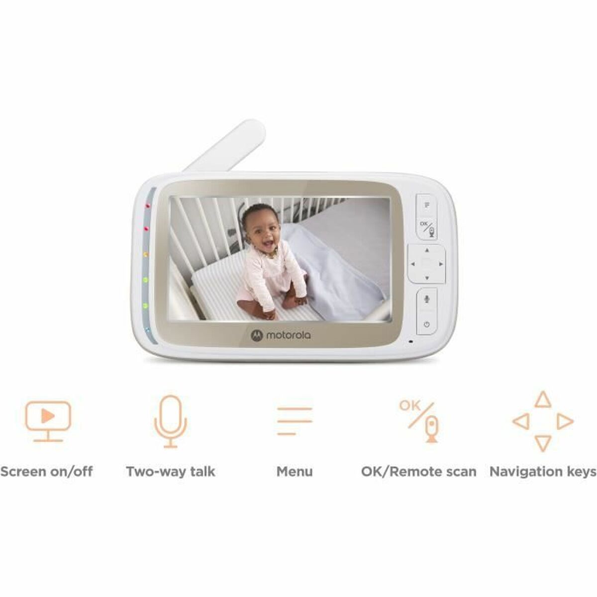 Babymonitor Motorola MOTOVM85 - 5
