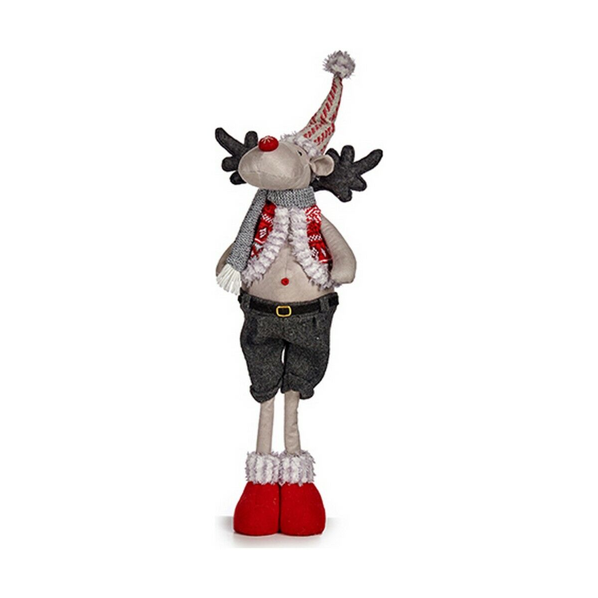 Julrenar Krist+ FG09-PX21383A Röd Grå 13 x 65 x 18 cm