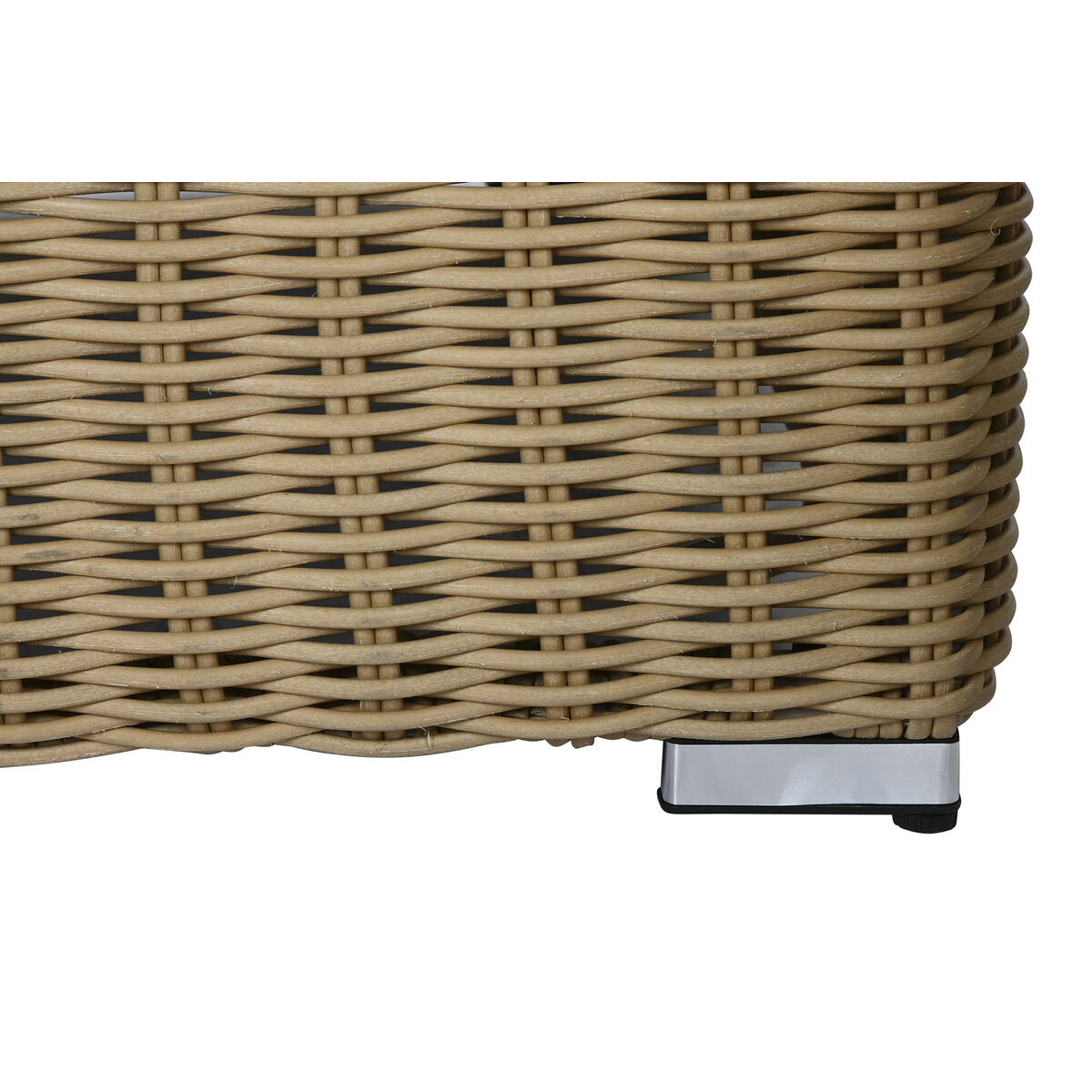Trädgårdsmöbler Home ESPRIT Vit Brun Beige Ljusbrun 248 x 85 x 80 cm 222 x 85 x 80 cm (4 Delar) - 6
