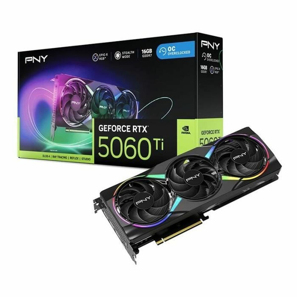 Grafikkort PNY geforce rtx 5060 ti 16 GB GDDR7 - 2
