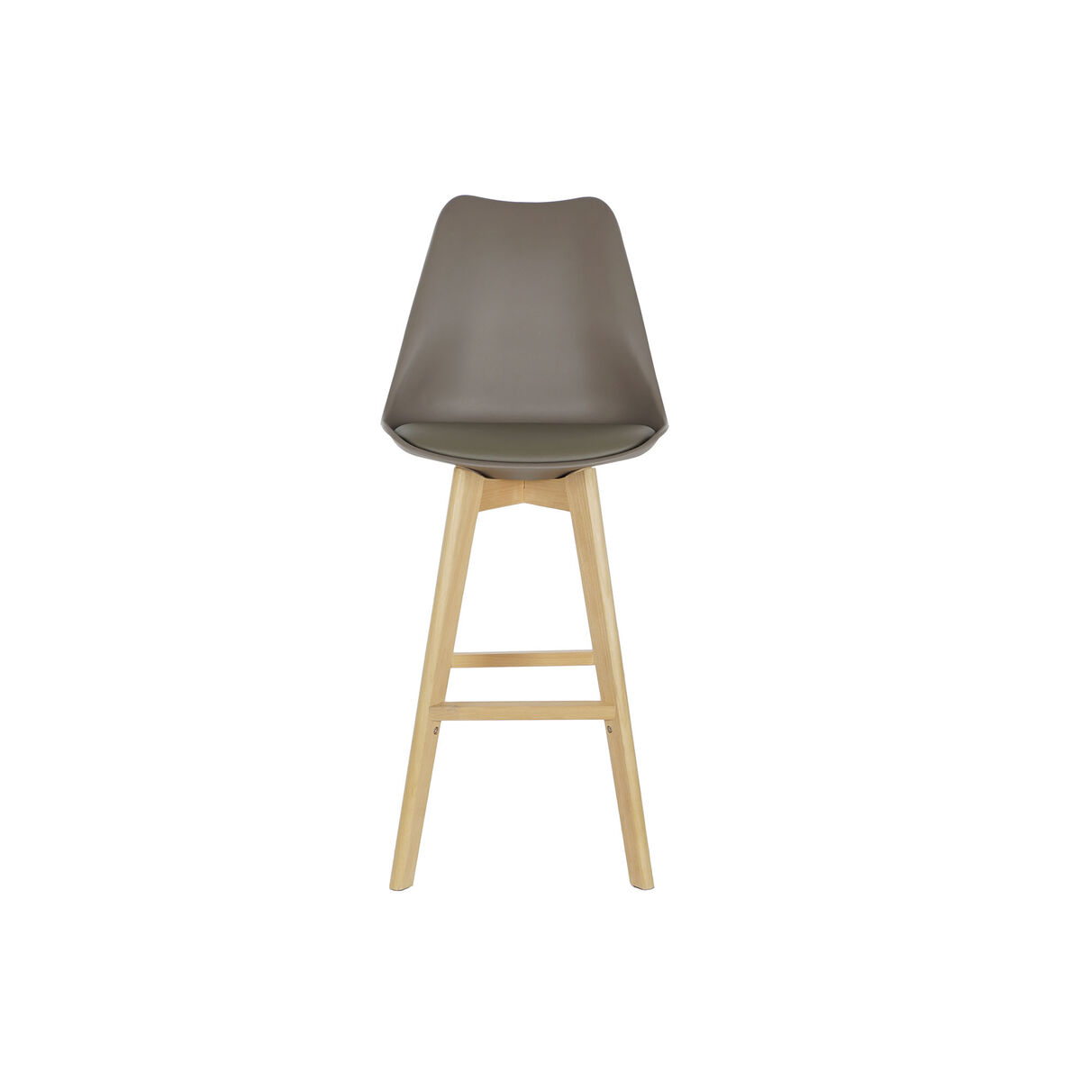 Sittpall DKD Home Decor 48,5 x 55 x 109 cm Grå Bok - 7