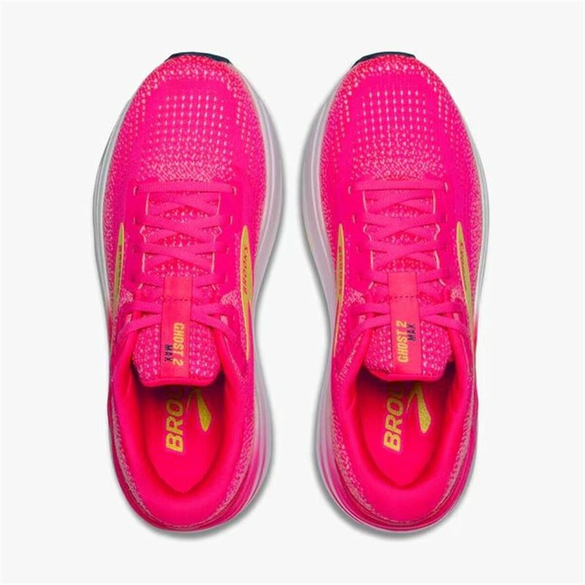 Gymnastiksko, Dam Brooks Ghost Max 2 Rosa Fuchsia - 4