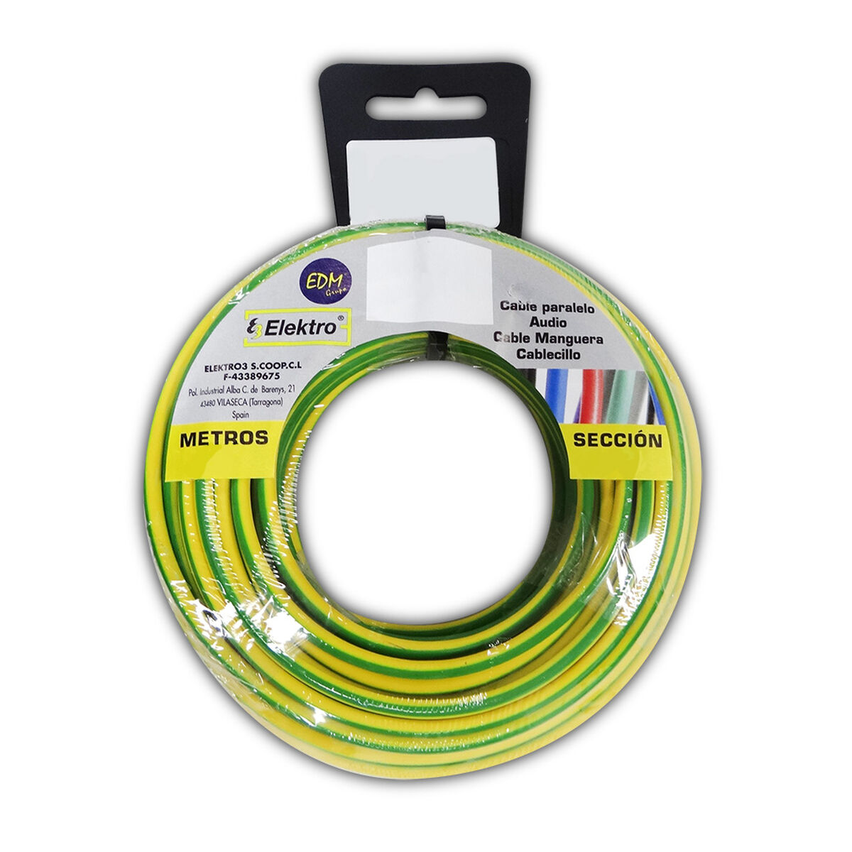 Parallel interfacekabel EDM 28603 28603 Dvobarvna 25 m Ø 6 mm - 2