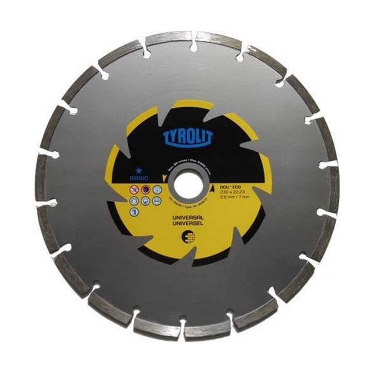 Diamantskärskiva Tyrolit 230 x 2,4 x 22,23 mm - 2