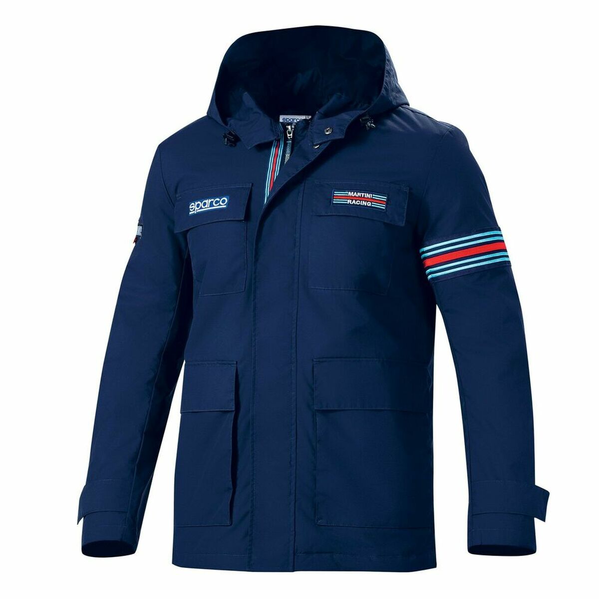 Jacka Sparco Martini Racing Marinblå M - 2