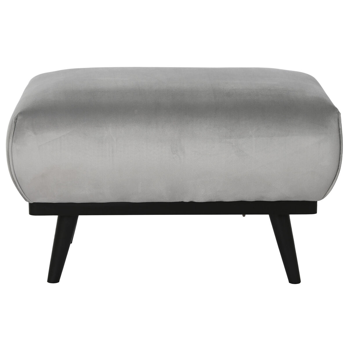 Sittpall DKD Home Decor Svart Grå 70 x 50 x 42 cm - 2