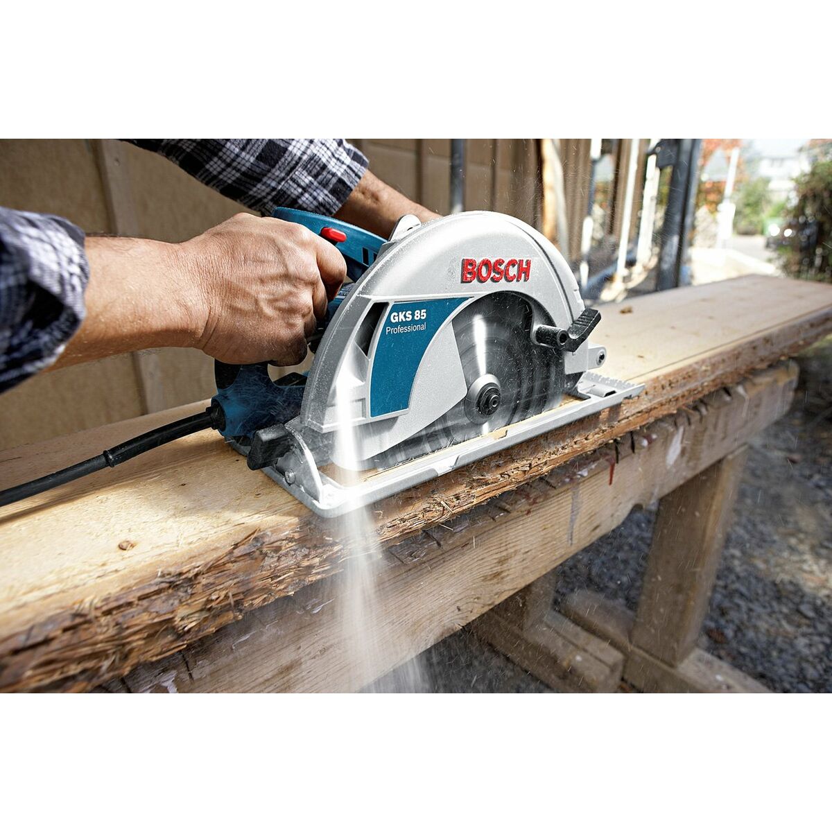 Cirkelsåg BOSCH Professional GKS 85G 2200 W 230 V 235 mm - 5