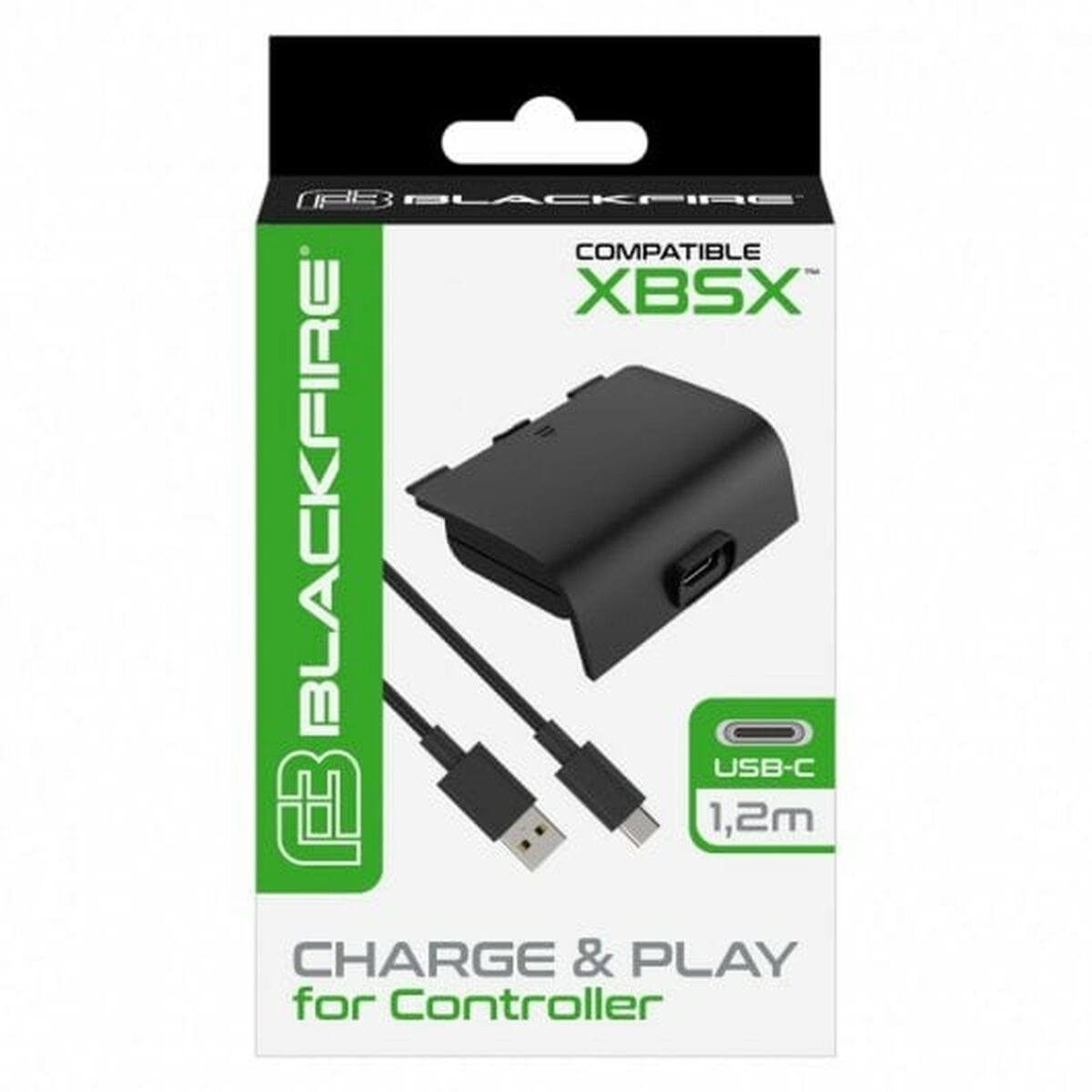 Laddare Xbox Series X/S Blackfire 8431305029809 - 3