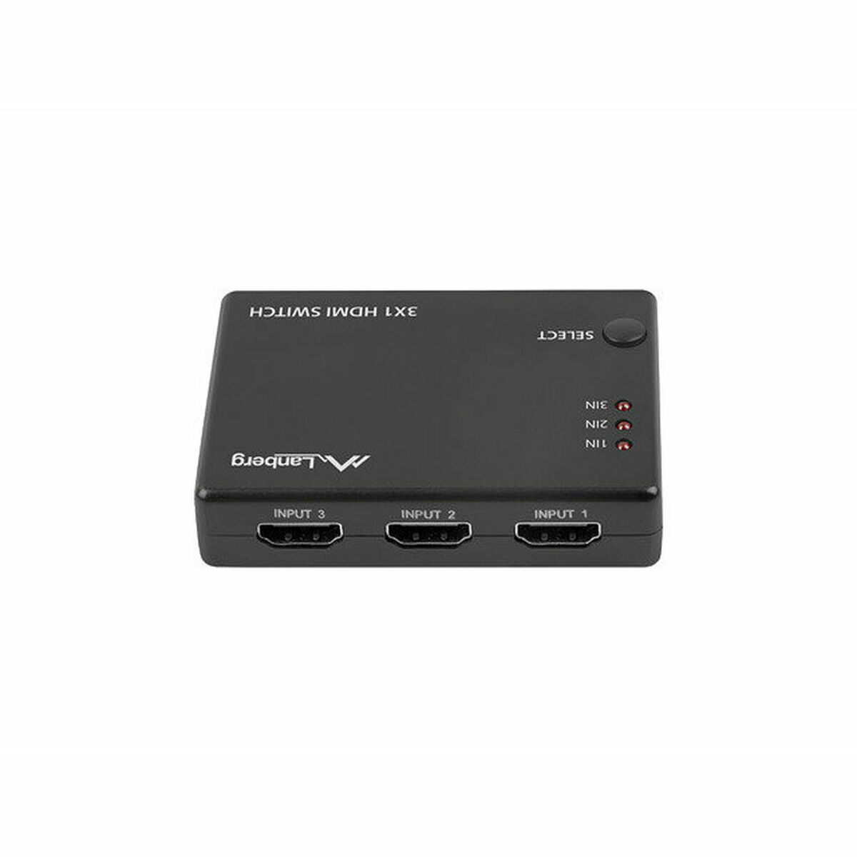HDMI-Brytare Lanberg SWV-HDMI-0003 Svart