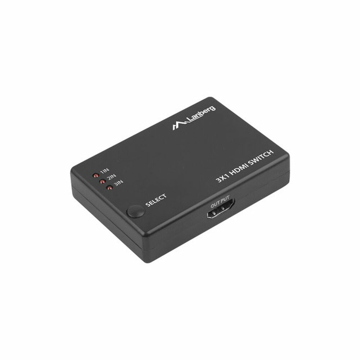 HDMI-Brytare Lanberg SWV-HDMI-0003 Svart - 4