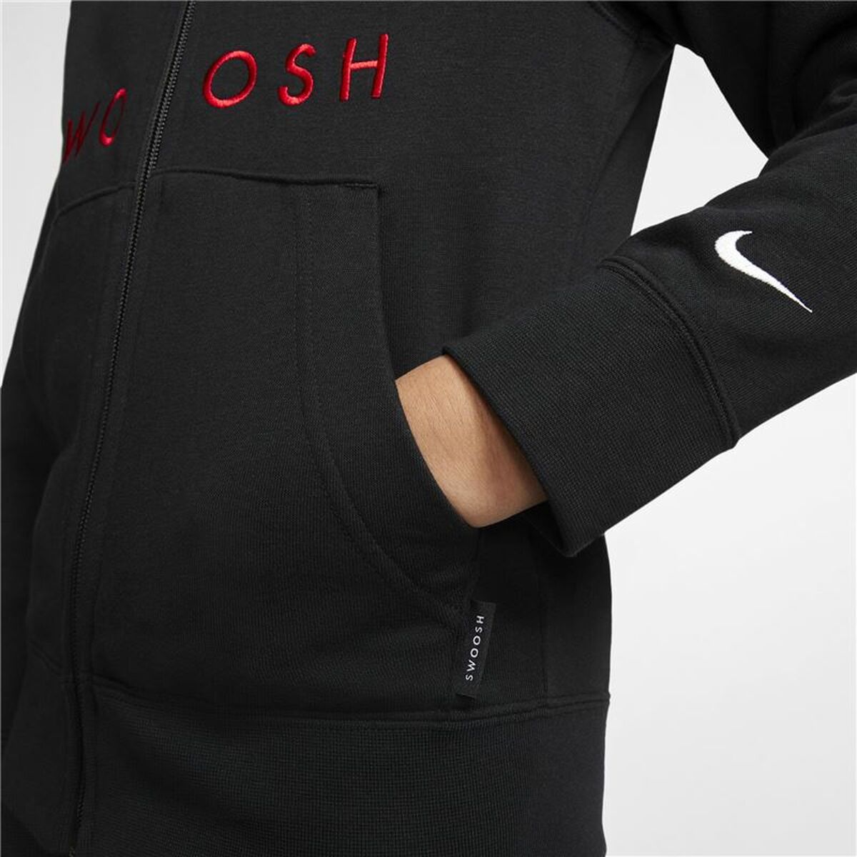 Sportjacka, Barn Nike Swoosh Svart - 2