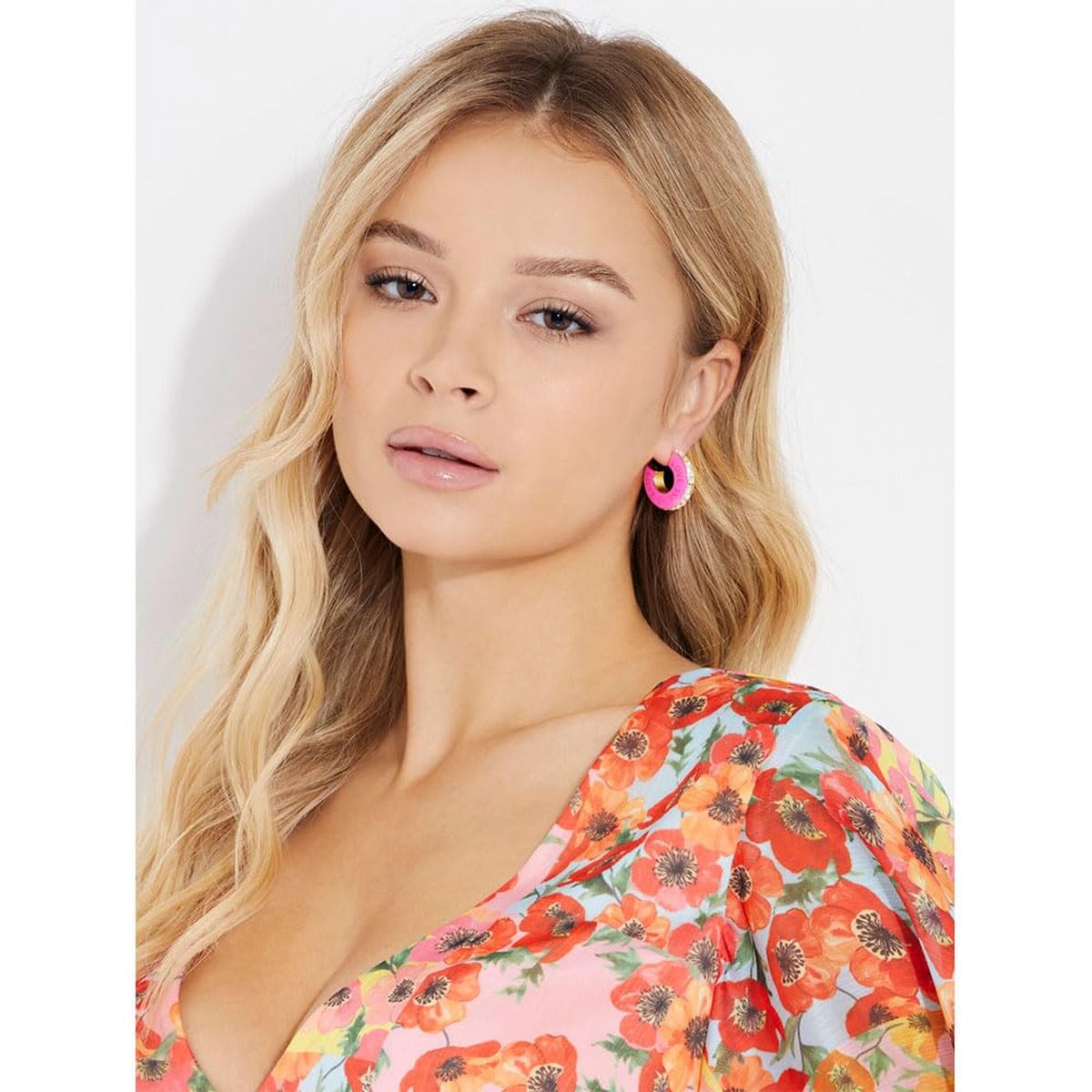 Dam örhängen Guess JUBE04083JWY 2 cm - 3