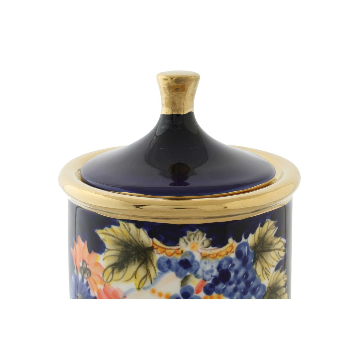 Vas DKD Home Decor Ansikte Porslin Blå 11 x 11 x 25 cm Multicolour - 10