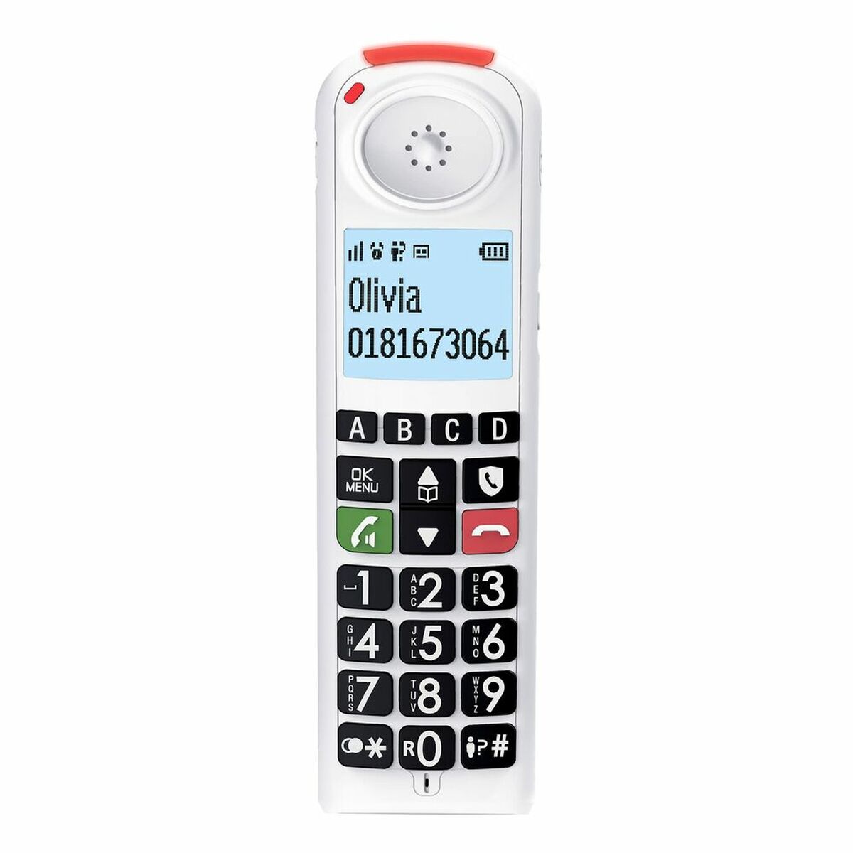 Trådlös Telefon Swiss Voice Xtra 2355 Blå Vit - 5