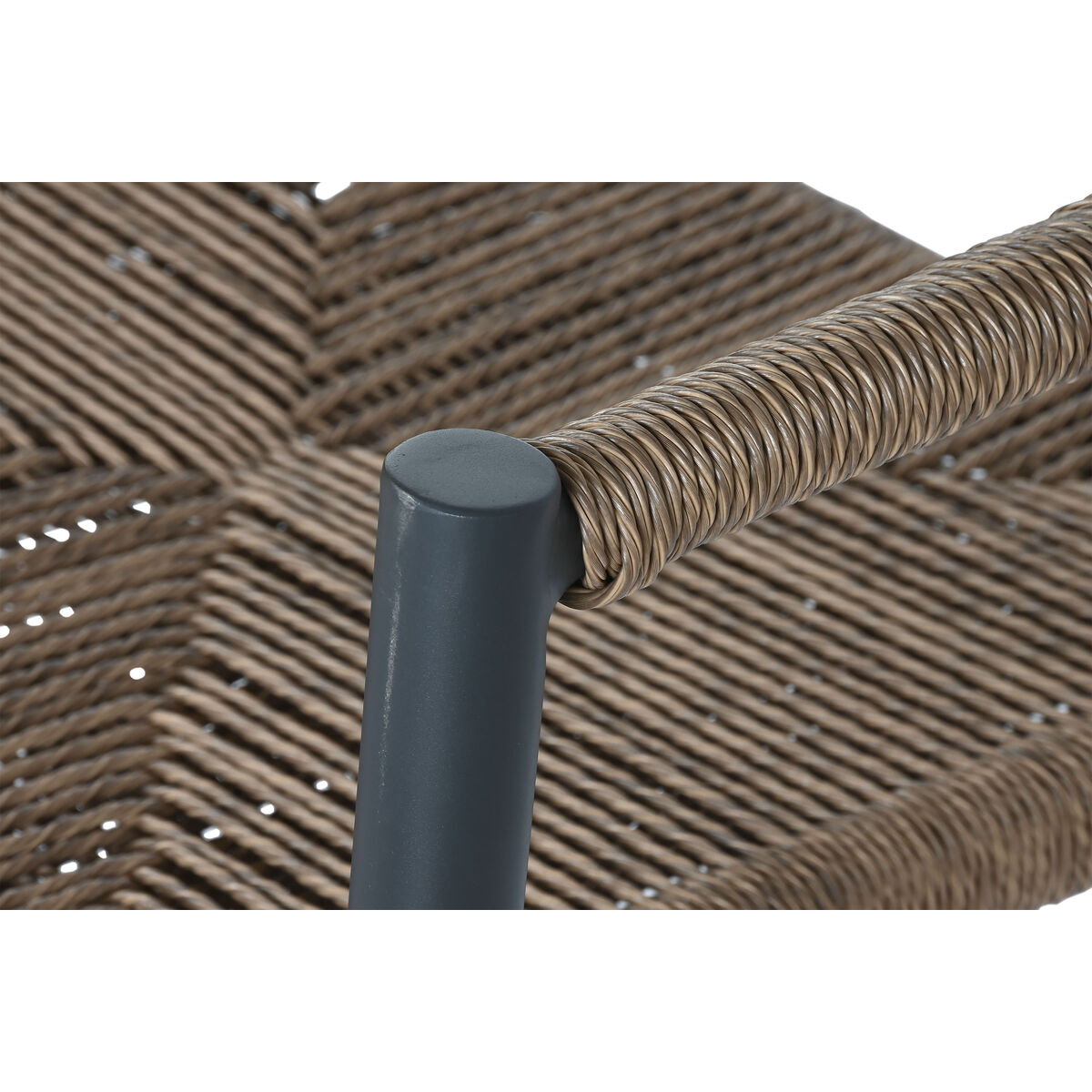 Trädgårdssoffa Home ESPRIT Aluminium 131 x 55 x 76 cm - 4