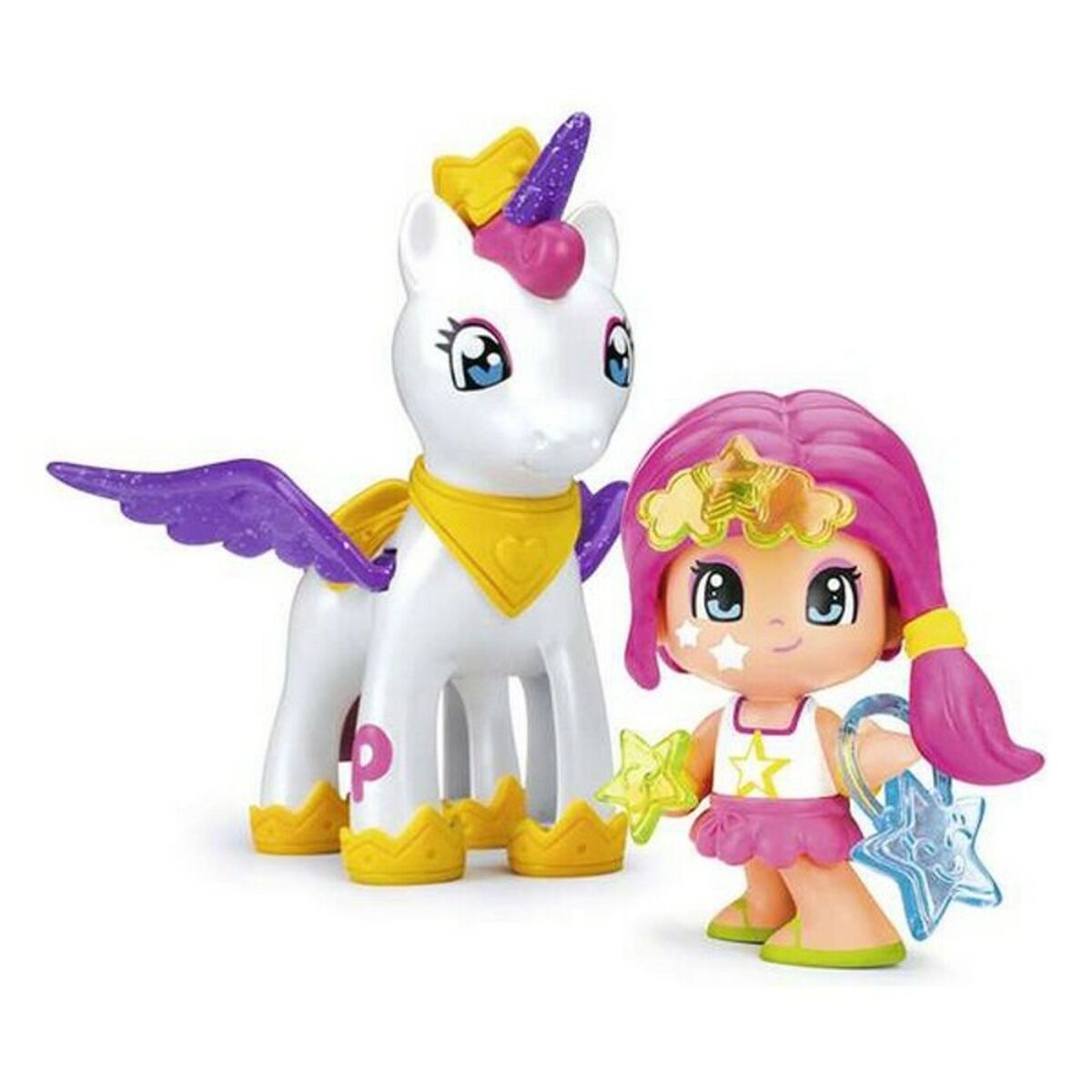 Sats med figurer Pinypon Mix is Max Unicorn Pinypon - 8